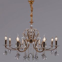 Подвесная люстра ILLUMICO  IL2326-8POR-39 GD