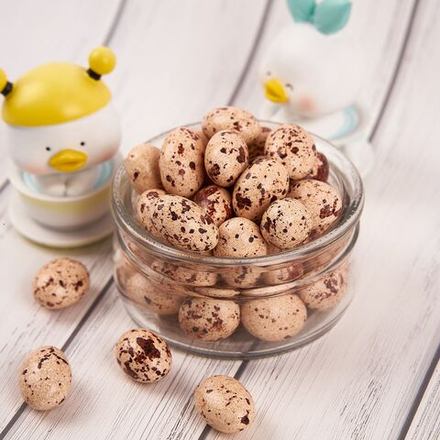 Драже шоколадное с миндалем «Яички коричневые» 0,5 кг