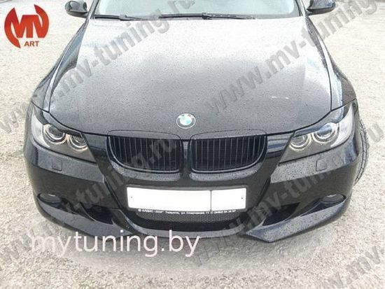 Юбка переднего бампера BMW 3 E90