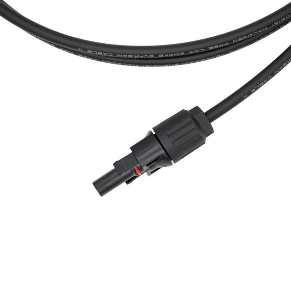 Удлинитель для солнечных электростанций 4 метра 4 кв.мм черный, YASHEL Technologies Удлинитель для солнечных электростанций 4 метра 4 кв.мм черный, фото №728974646