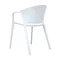 Стул пластиковый Mangas белый