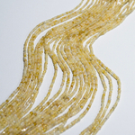 Цитрин натуральный, куб 2,2мм, микроогранка