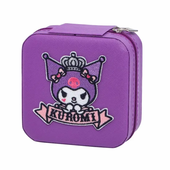 Набор для создания браслетов и украшений в шкатулке Кити 72 предмета фиолетовый