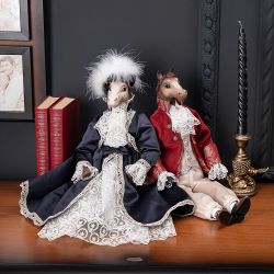 Кукла интерьерная коллекционная Конь лорд Эдвард