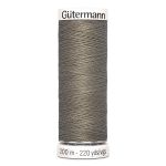 Нитки универсальные Gutermann Sew-all 100 (200 метров), 5 кат. | 241 брезентово-серый