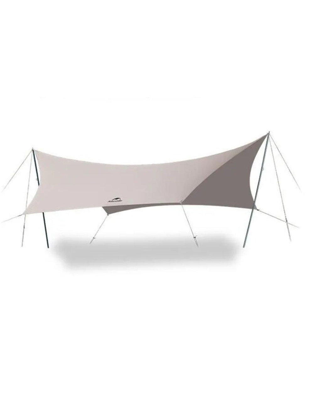 Тент кемпинговый Naturehike Lianyun, алюминиевый каркас, золотистый 690х480 мм