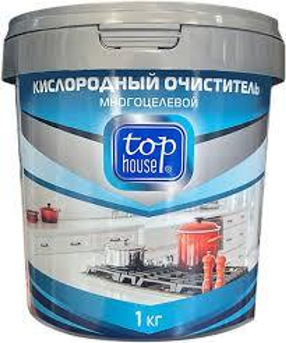 Пятновыводитель Топ Хаус 1кг кислородный многоцелевой