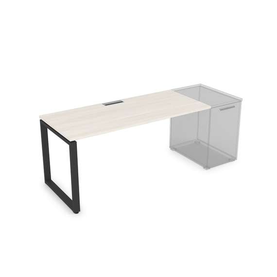 СДТ-О.974 Стол рабочий прямолинейный, приставной (1600*700*750)