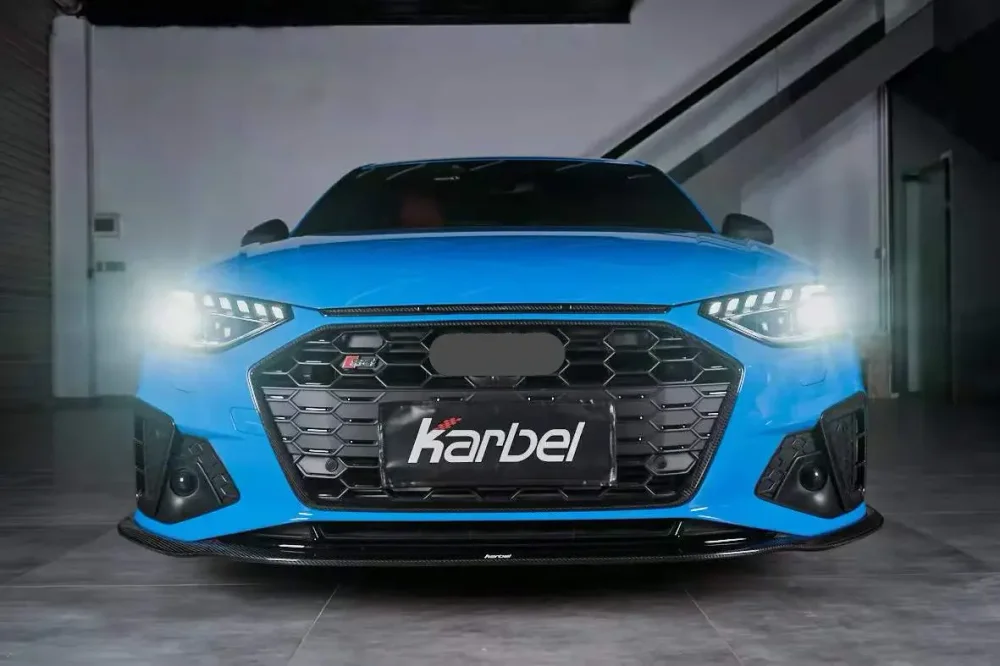 Карбоновая губа для AUDI S4 & A4 S LINE 2020-2025+ B9.5 Ауди