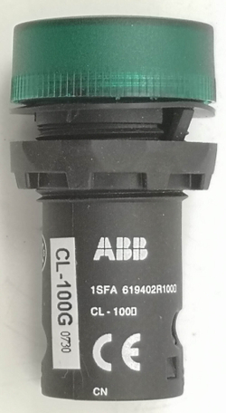2шт Корпус лампы зеленой ABB CL-100G  1SFA619402R1002