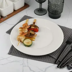Тарелка d 25,5 см белая фарфор Classic P.L. Proff Cuisine [4]