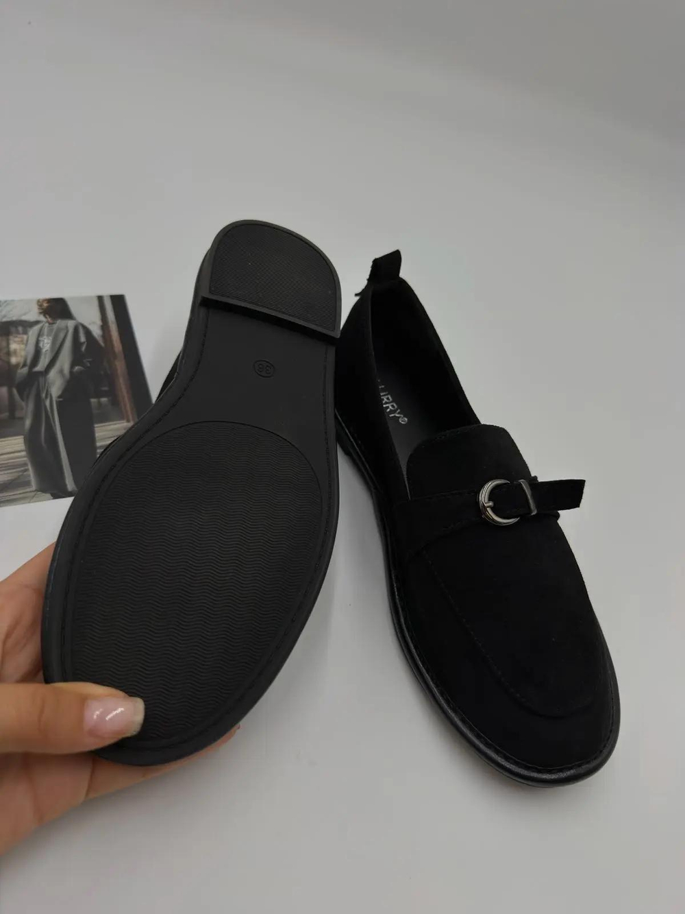 Туфли женские из качественной искусственной замши