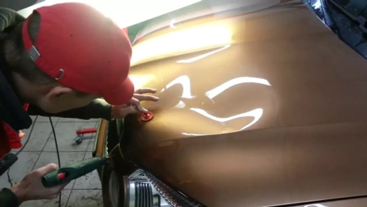 Ремонт вмятин без покраски