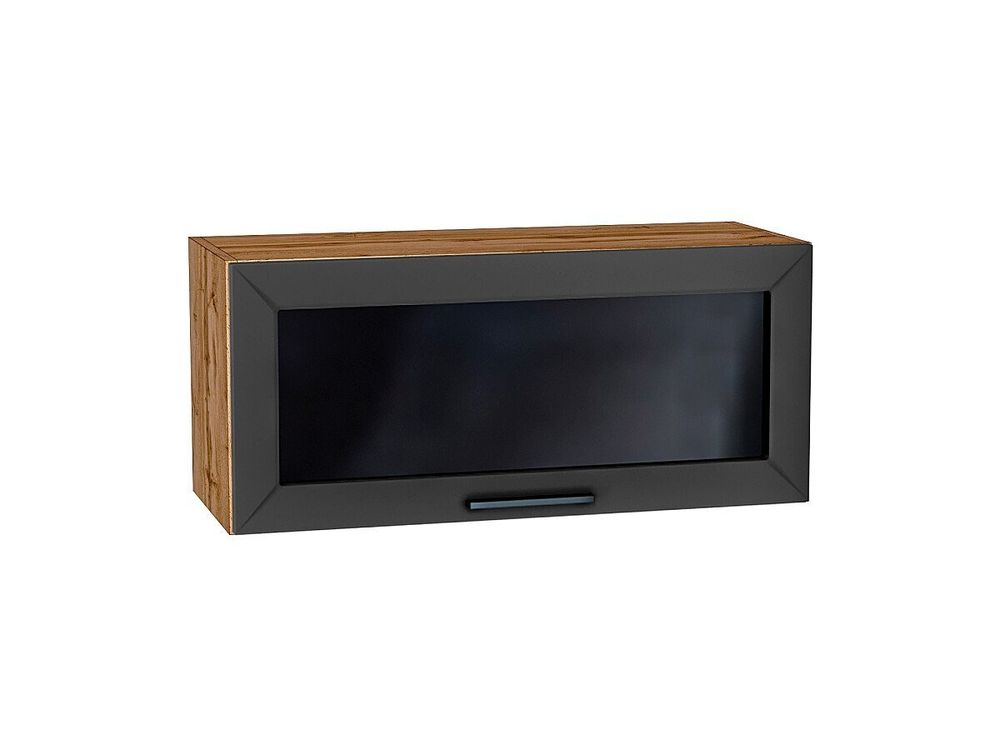 Шкаф верхний горизонтальный остекленный Глетчер