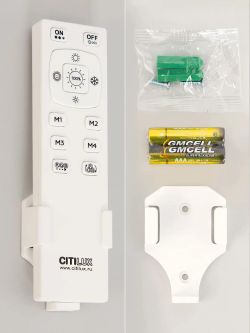 Citilux Мишель CL229161 RGB Люстра светодиодная с пультом Хром