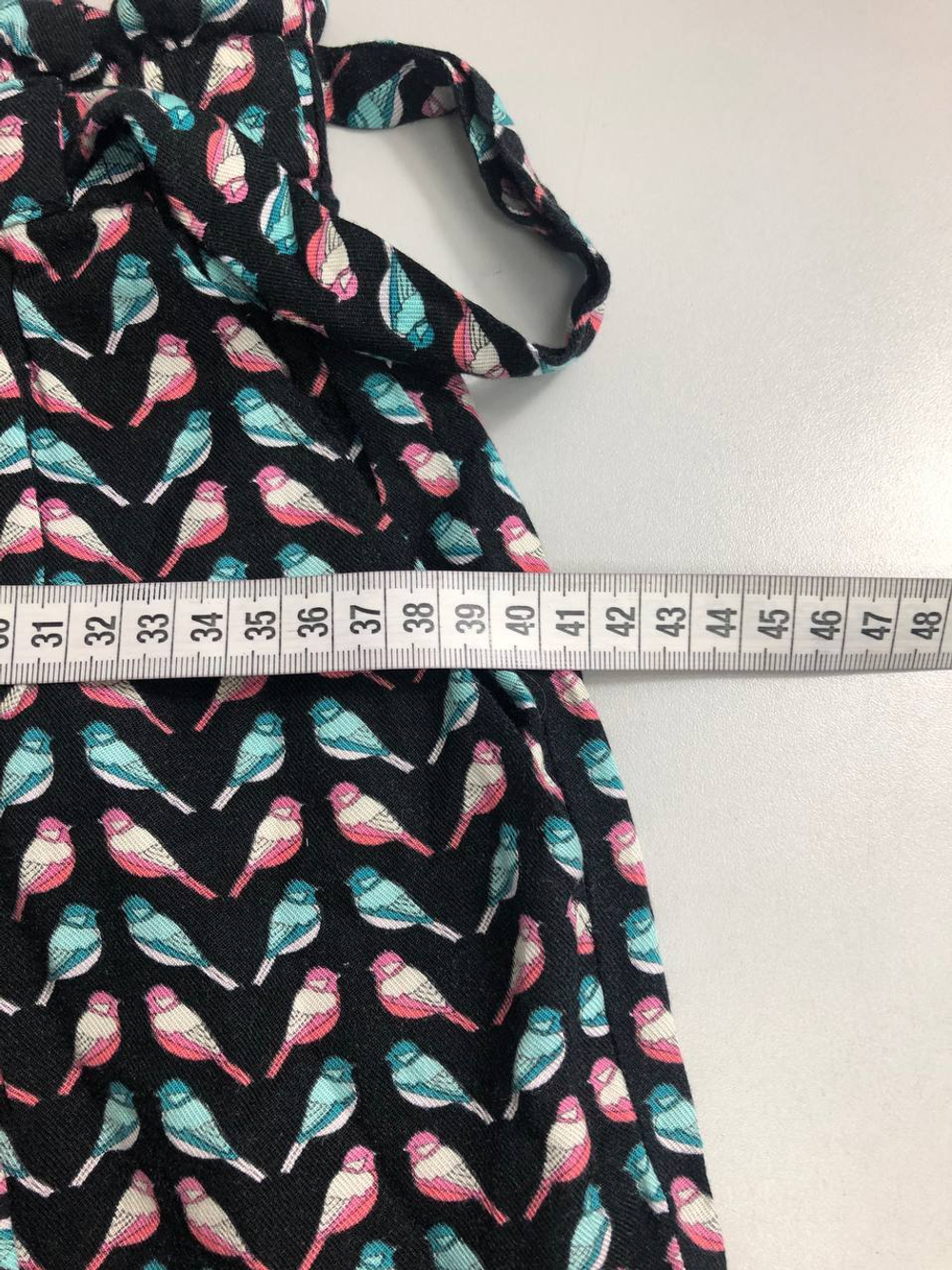 Юбка  H&M с птичками на 16+ лет