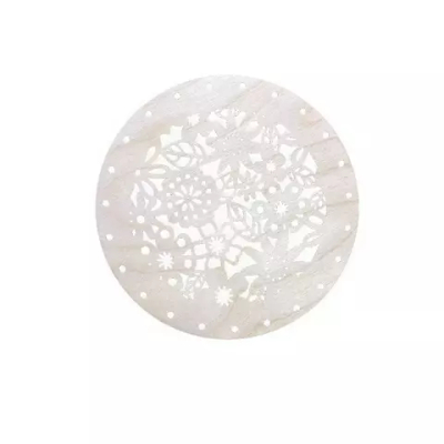 Круглое донышко из фанеры с рисунком