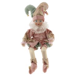 GAEM Игрушка набивная "Клоун" (муз, движ), L16 W13 H43 см (полка 25 см.)