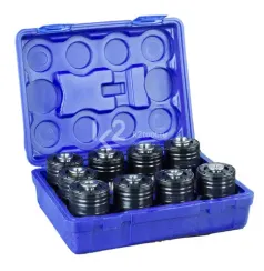 Набор головок резьбонарезных для манипулятора ETM-30, GTM24, ISO 529, М6-М30, 9 шт.