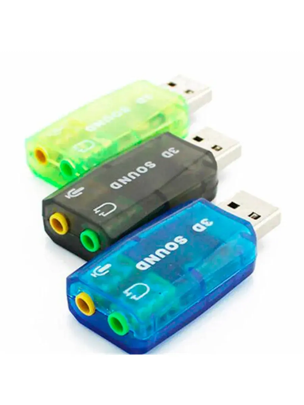 USB-внешняя звуковая карта 3D Sound