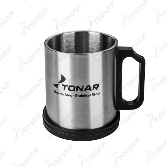 Термокружка 300ML с пл. крышкой и подставкой (T.TK-004-300) Тонар