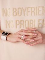 СВИТШОТ NO BOYFRIEND PASTEL BEIGE