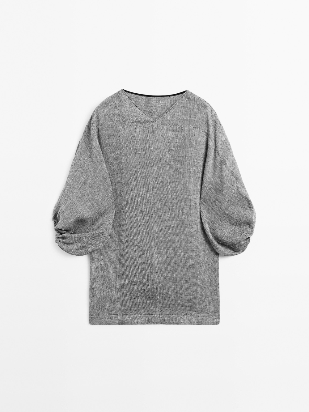 Massimo Dutti Короткое платье, серый