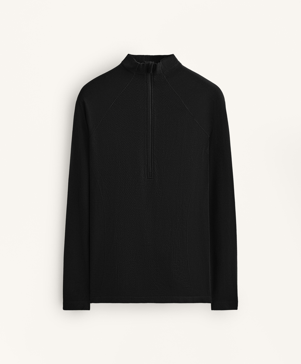 Oysho Бесшовная футболка, черный