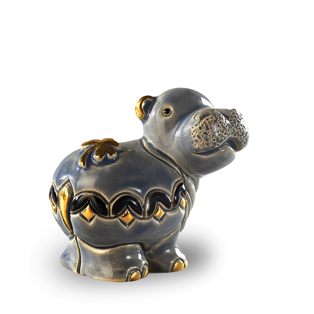 De Rosa Rinconada Статуэтка коллекционная Бегемот мини