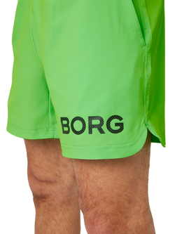 Мужские теннисные шорты Björn Borg Short - зеленый