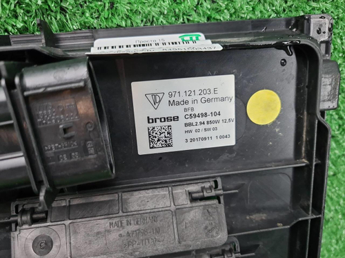 Диффузор с вентилятором Porsche Panamera 971 16-24