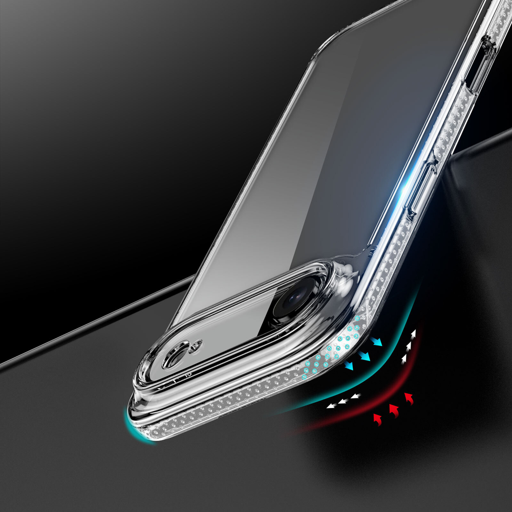 Усиленный прозрачный чехол от Dux Ducis для iPhone 17 Air, серия Clin Series Case