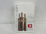 H4 / Светодиодные лампы K3, без вентилятора, 12v, 55w (2 шт. / комплект)