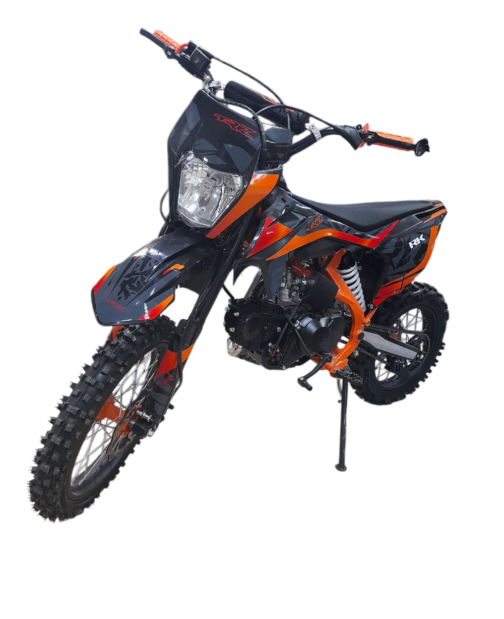 Питбайк Racer TRZ140E Pitbike оранжевый