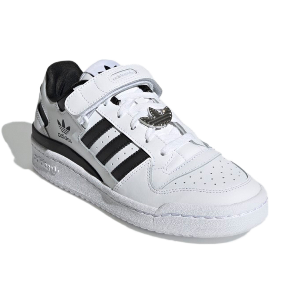 Кроссовки Adidas Originals Forum Low White Black