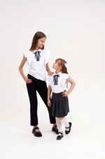 Блуза к/р трикотаж. д/д DELORAS Z63479S