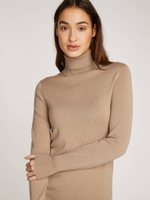 Хлопковое платье Calvin Klein - бежевый(K20K207485)