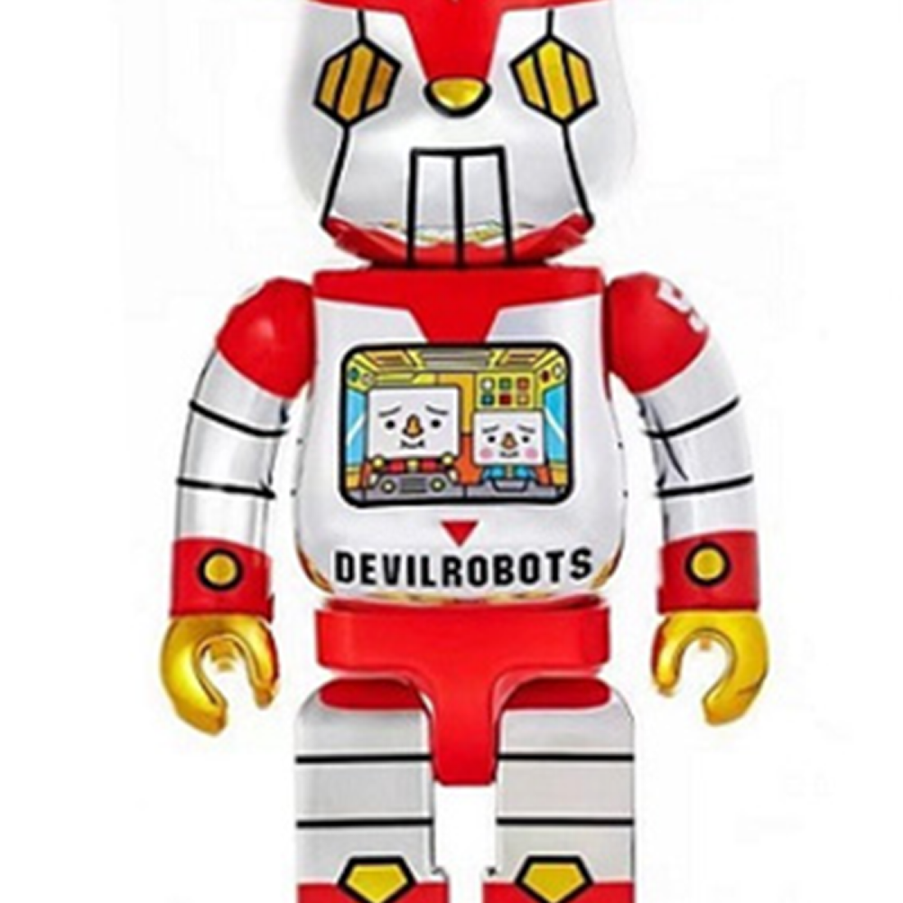 Дизайнерские игрушки BE@RBRICK Devilrobots TO-TU ROBO, 1346637-602215594