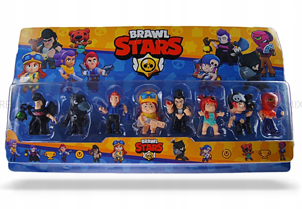Набор фигурок Brawl Stars 8 шт