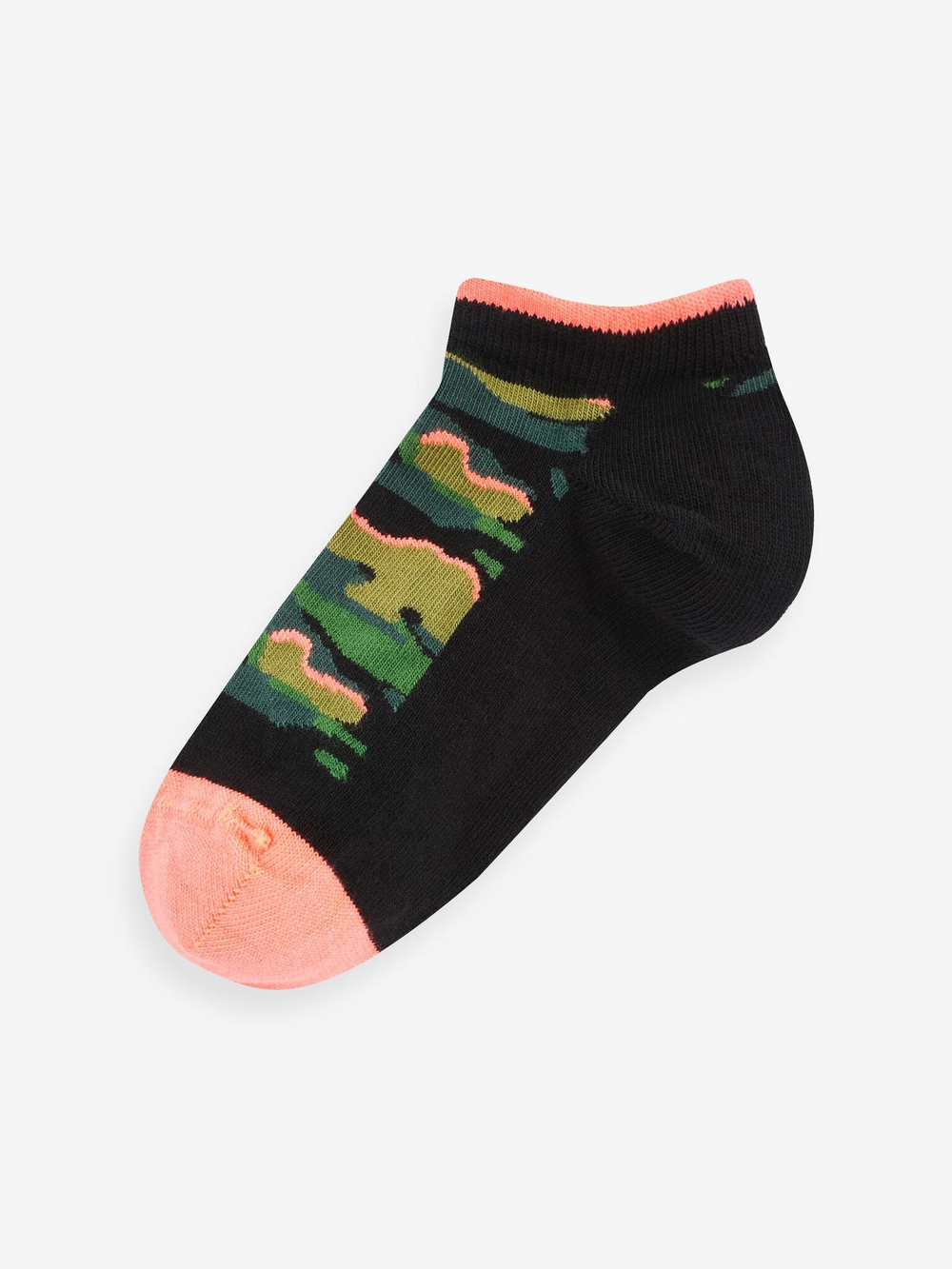 Носки хлопковые для мальчика Next 119-958, 7 шт., Черный