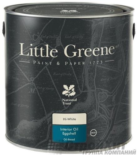 Интерьерная краска для дерева и металла Little Green Interior Oil Eggshell, 2,5 л