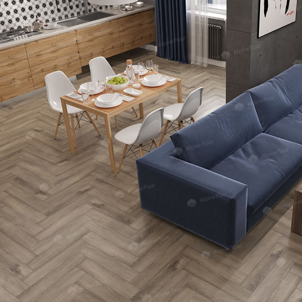 Кварцвиниловая плитка Alpine Floor Parquet Light ЕСО 13-15 Дуб Исида