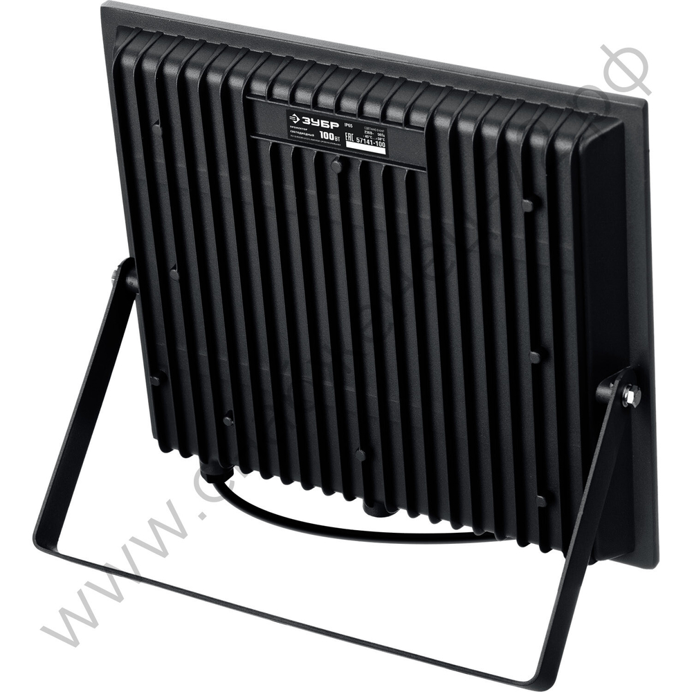 ЗУБР ПСК-100, 100 Вт, 6500К IP65 Светодиодный прожектор Профессионал, (57141-100)