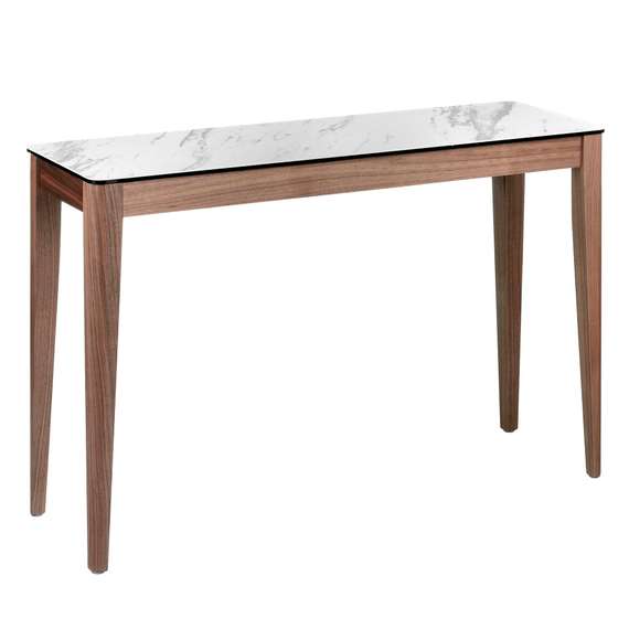 Консоль Angel Cerda 3082 из ореха с керамической столешницей