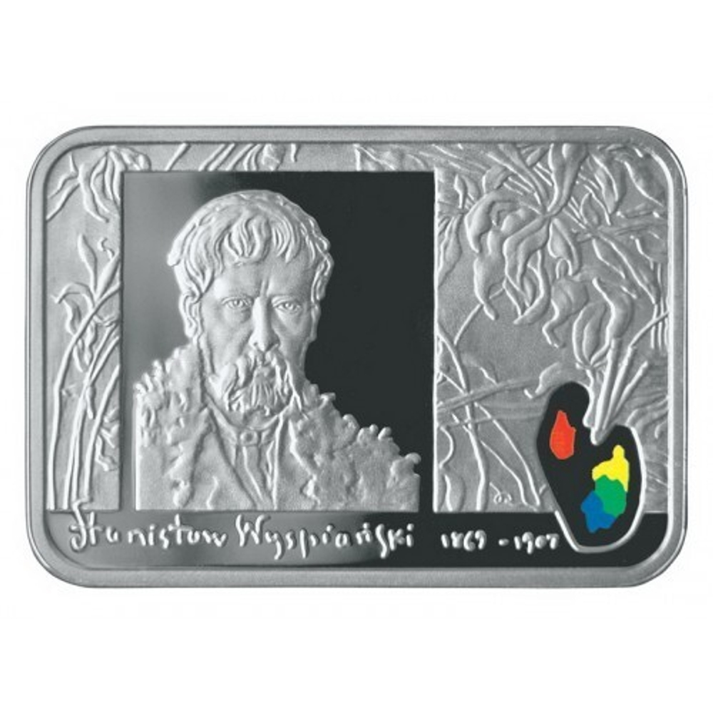 20 злотых. Станислав Выспяньский (1869-1907). 2004 год. Польша.