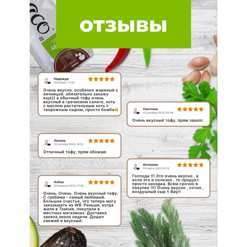 Тофу, Грибы