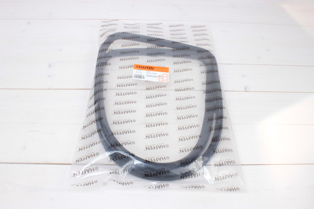 Прокладка картера масляного Cummins 6ISBe силикон 0114/2 "Haffen" /4897861/