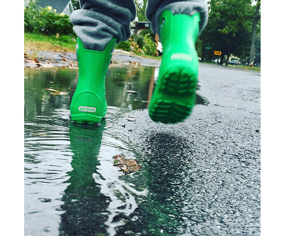 Сапоги Crocs Handle It Rain Boot Grass Green