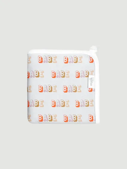 Плед Mjolk двусторонний Babe 80*80