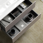 Тумба подвесная под раковину Sancos Snob R, Doha Soft 1195х445х500